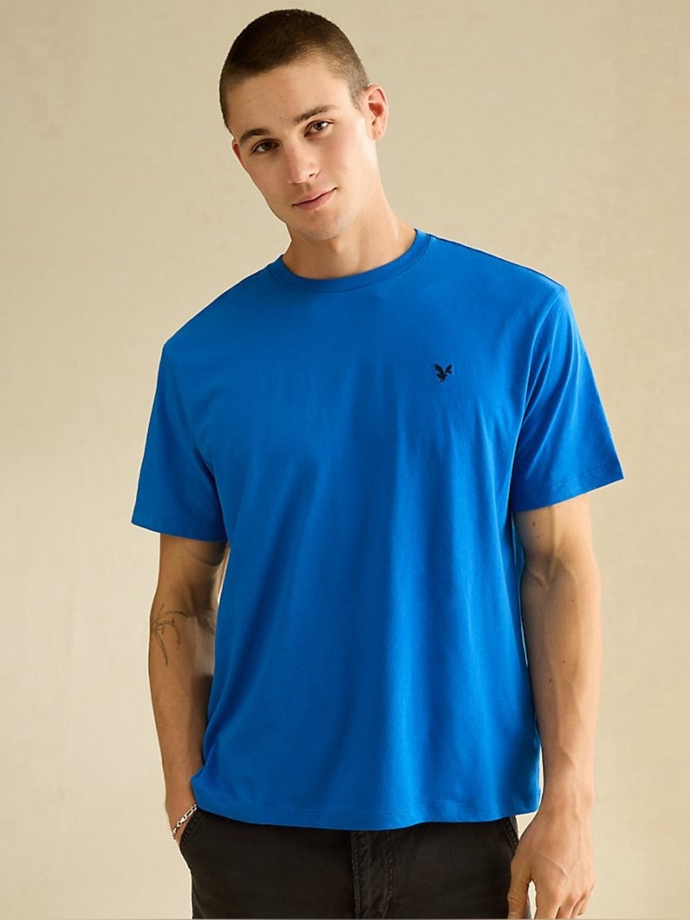 American eagle AE lightweight logo tee NWOT